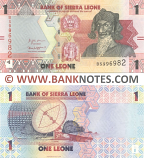 Sierra Leone 1 Leone 27.4.2022 (BS9969xx) UNC
