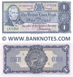 Scotland 1 Pound Sterling 29.2.1968 (British Linen Bank)