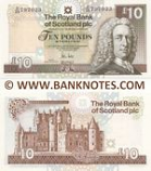 Scotland 10 Pounds 30.11.2010 (D/88 797025) UNC