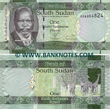 South Sudan 1 Pound 2011 (AG08512xx) UNC