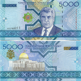 Turkmenistan 5000 Manat 2005 (AD43613xx) UNC