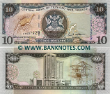 Trinidad & Tobago 10 Dollars 2006 (AY6979xx) UNC