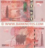 Uganda 20000 Shillings 2021 (BU6538282) UNC