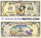 Disney 1 Dollar 2009 (D00004000) UNC