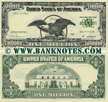 USA One Million Dollars 1997 (Novelty) (A0211234D) UNC