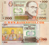 Uruguay 200 Pesos Uruguayos 2000 (B-07986776) UNC