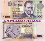 Uruguay 100 Pesos Uruguayos 2003 (D-09839477) UNC