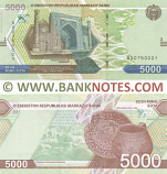 Uzbekistan 5000 So´m 2021 (AV07500xx) UNC