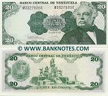 Venezuela 20 Bolivares 1992 (M332793xx) UNC