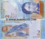 Venezuela 2 Bolivares 20.3.2007 (A517524xx) UNC