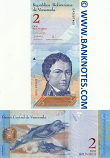 Venezuela 2 Bolivares 24.5.2007 (G43087406) UNC