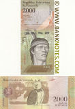 Venezuela 2000 Bolivares 18.8.2016 (C-822150xx) UNC