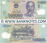 Viet-Nam 500000 Dong 2018 (2003-2021) (Serial # HY 18360961) UNC
