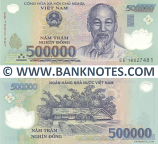 Viet-Nam 500000 Dong 2018 (2003-2021) (Serial # HY 18360880) UNC