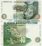 South Africa 10 Rand (1993) (FG97251xx A) UNC
