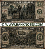 Bank of Collapse 50 Dollars 2024 (Private release)