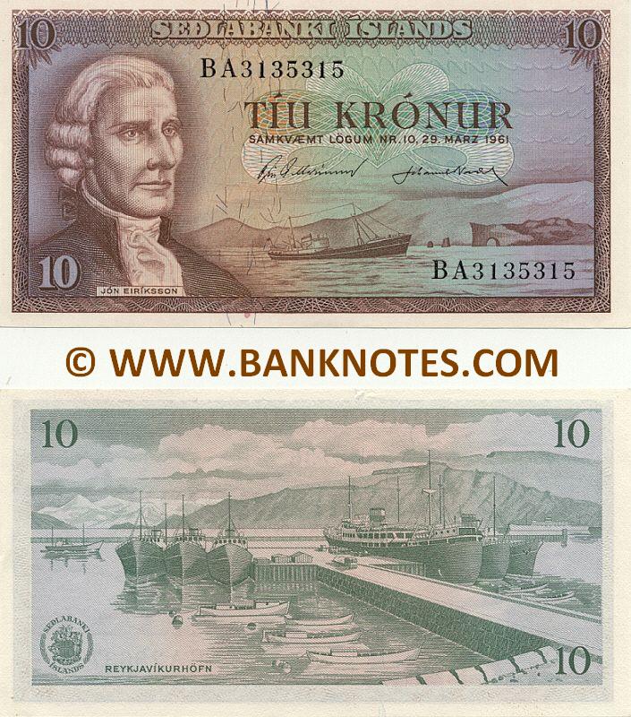 Icelandic Bank Note & Currency Gallery