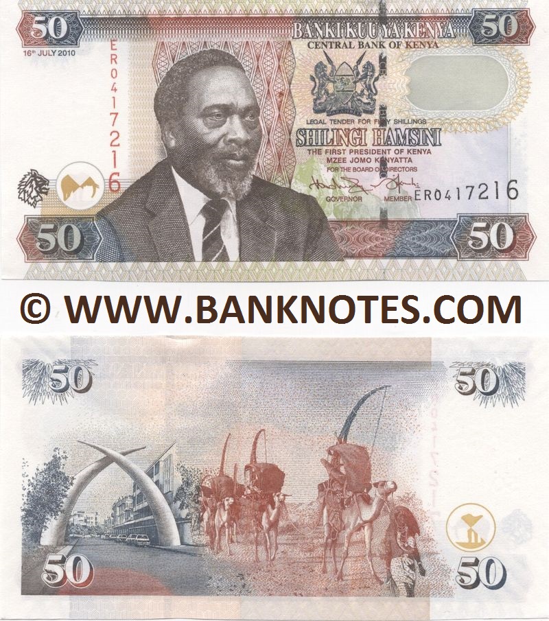Kenyan Currency Banknote Gallery