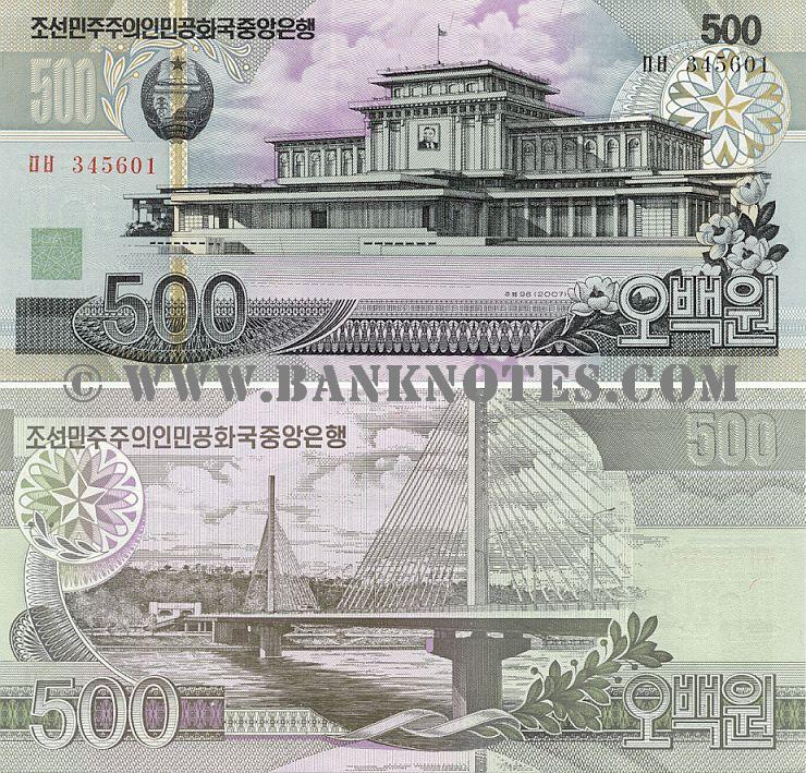 North Korean Currency Gallery
