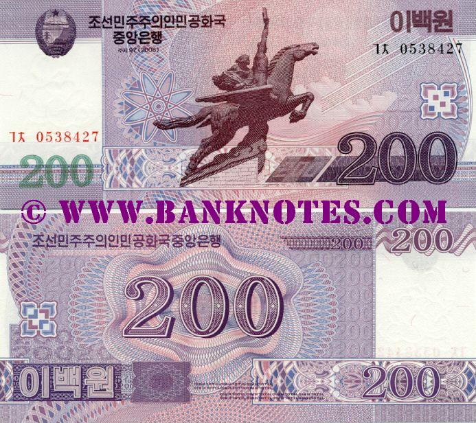North Korean Currency Gallery
