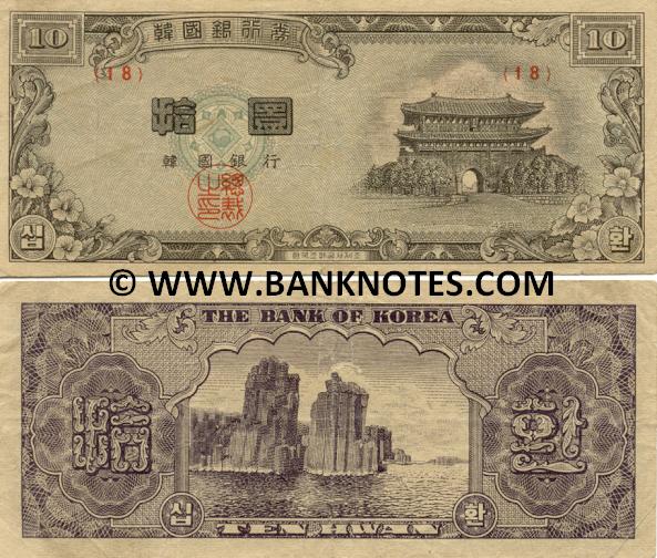 South Korean Currency Banknote Gallery