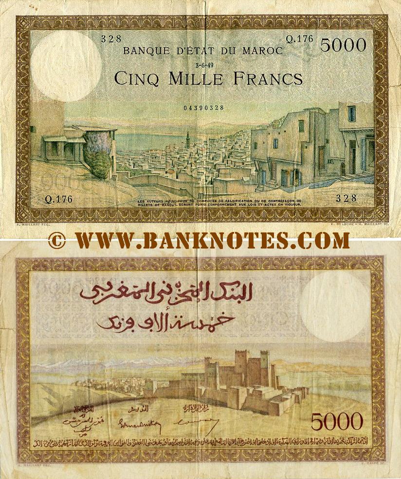 Moroccan Currency Banknote Gallery