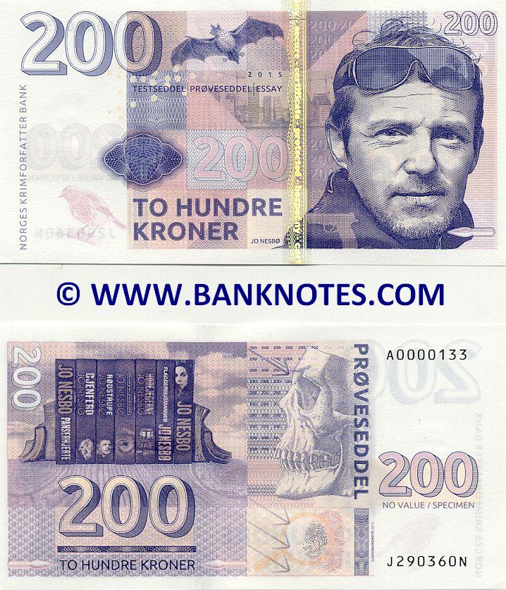 Norwegian Currency Banknote Gallery