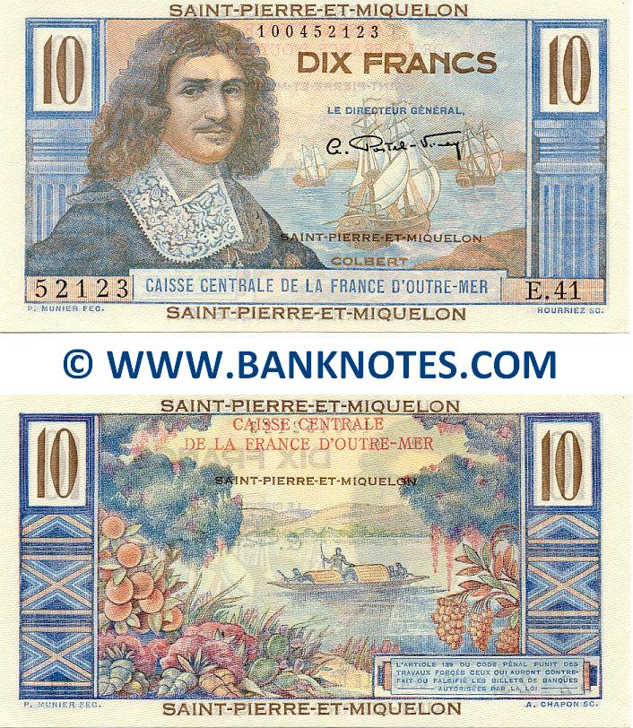 Saint Pierre and Miquelon Currency Gallery