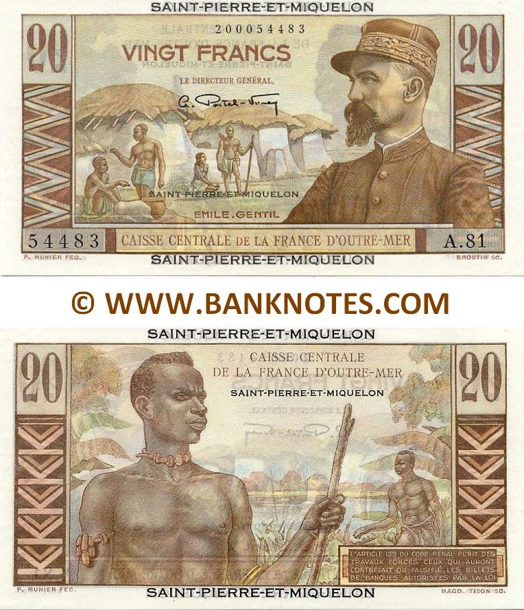 Saint Pierre and Miquelon Currency Gallery