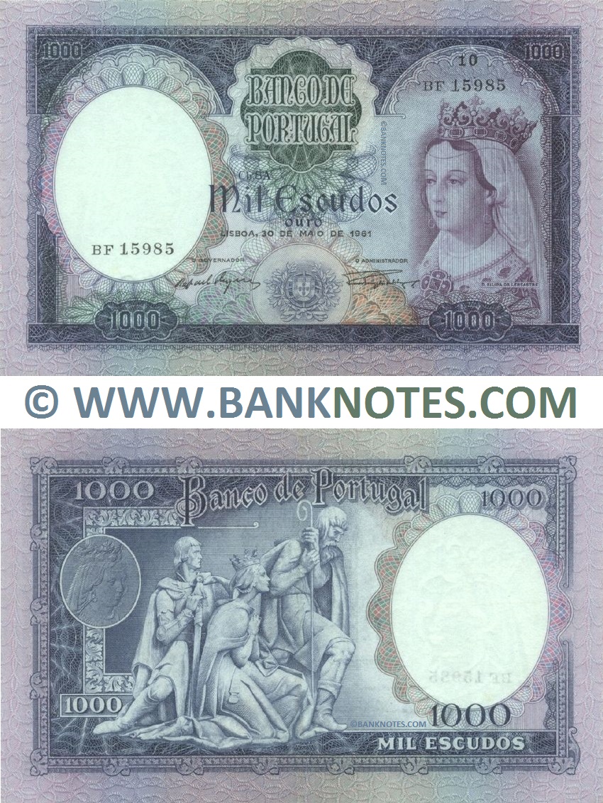 Portuguese Collectible Banknote Gallery