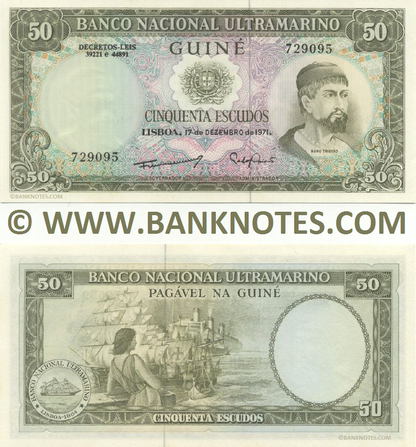 Portuguese Guinea Banknote Gallery