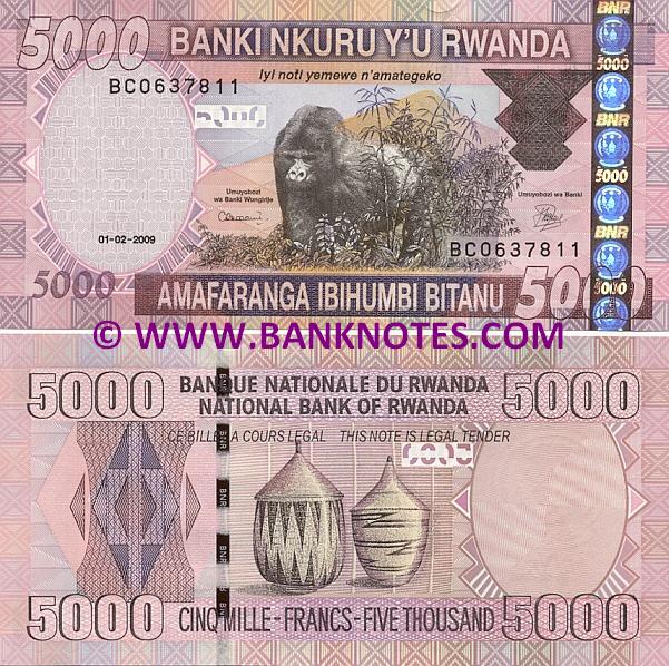 Rwanda Bank Note Gallery