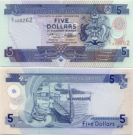 Solomon Islands Currency Banknote Gallery