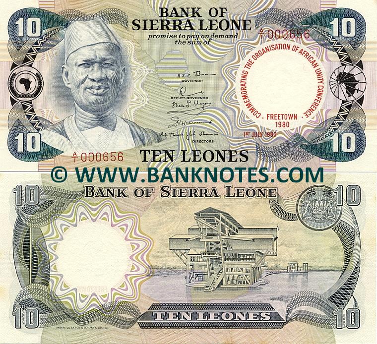 Sierra Leone Currency Gallery