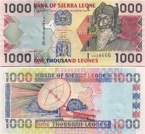 Sierra Leone Currency Gallery