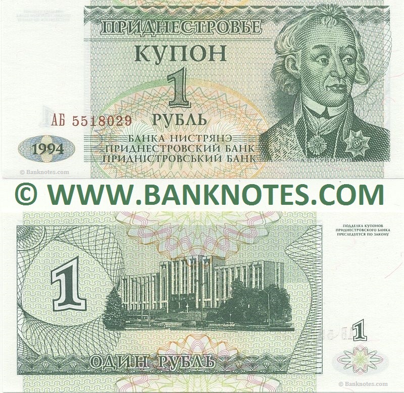 Transnistria Currency Gallery