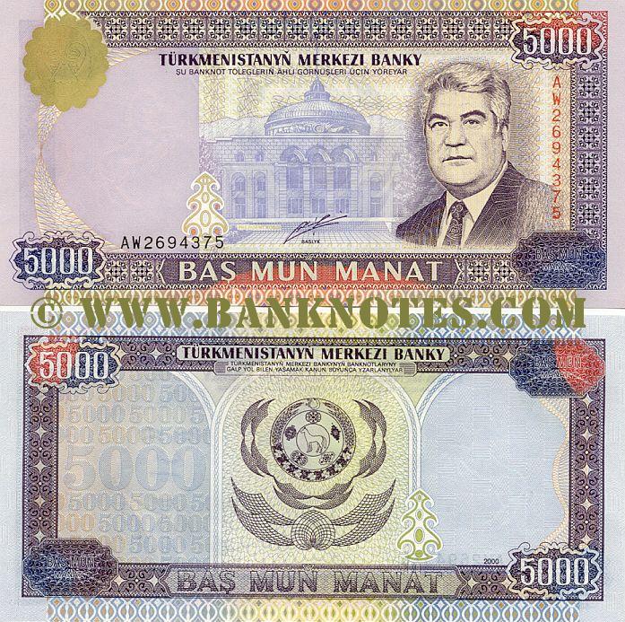 Turkmenistan Currency Gallery