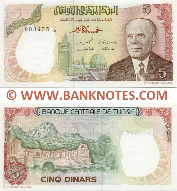 Tunisia Currency Gallery