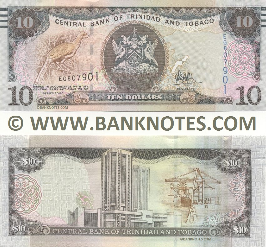 Trinidad & Tobago Currency Gallery