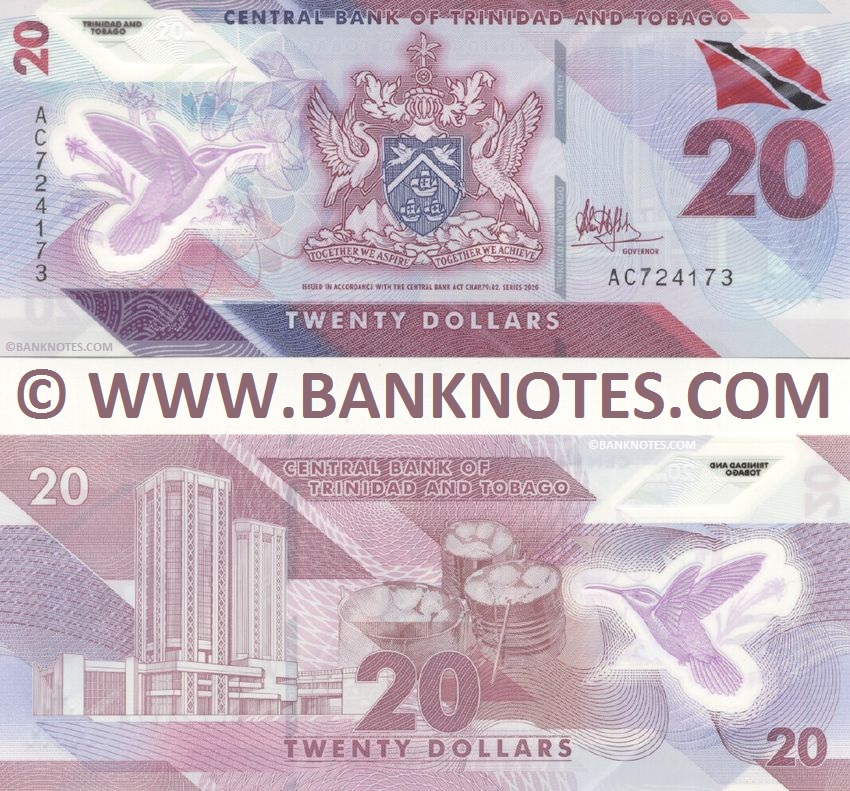 Trinidad & Tobago Currency Banknote Gallery