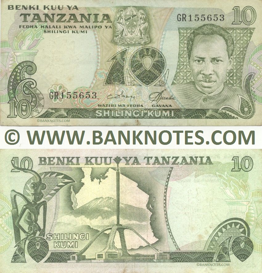 Tanzanian Currency Banknote Gallery