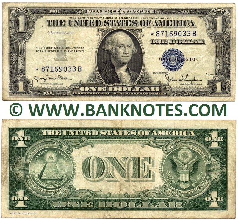 U.S. American Silver Certificate Gallery