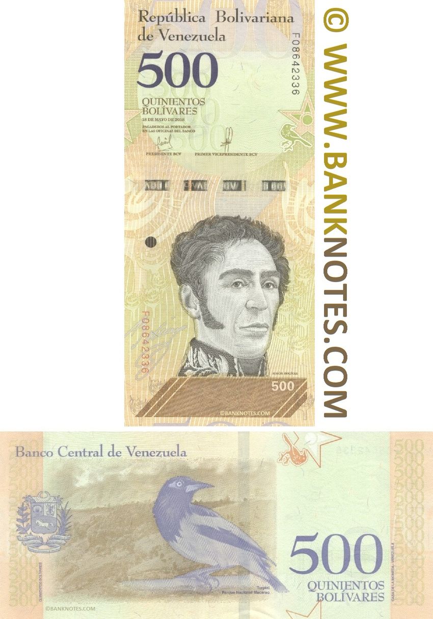 Venezuela Currency Bank Notes Gallery