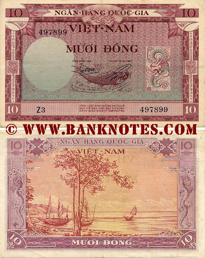 South Vietnamese Currency Gallery