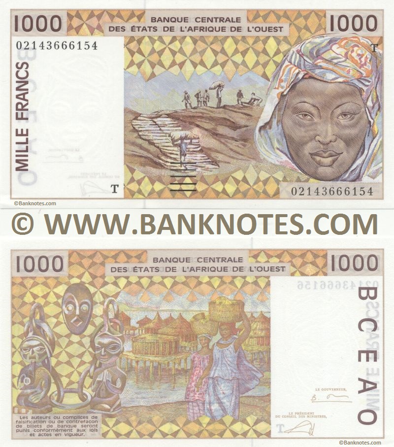 Togolese Currency Gallery