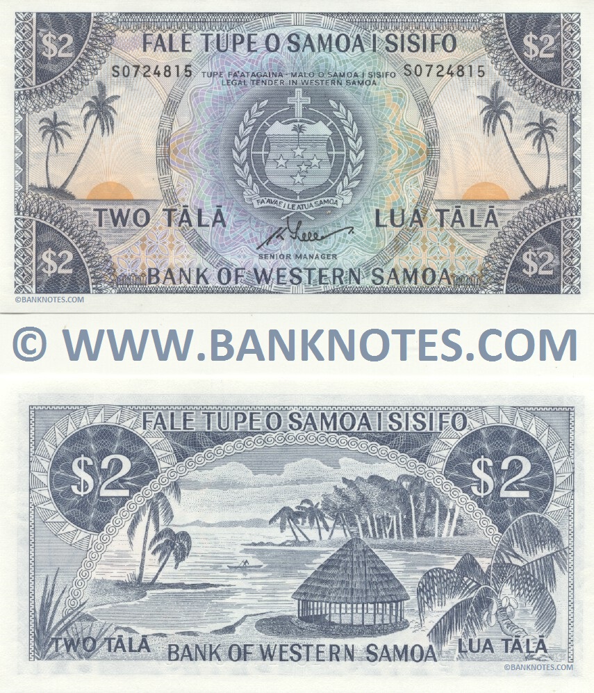 Western Samoa Currency Gallery