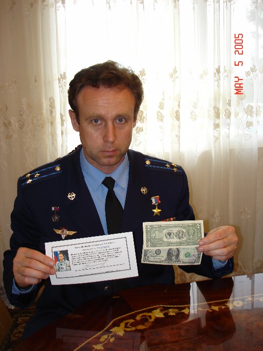 Russian cosmonaut Sergey Viktorovich Zalyotin