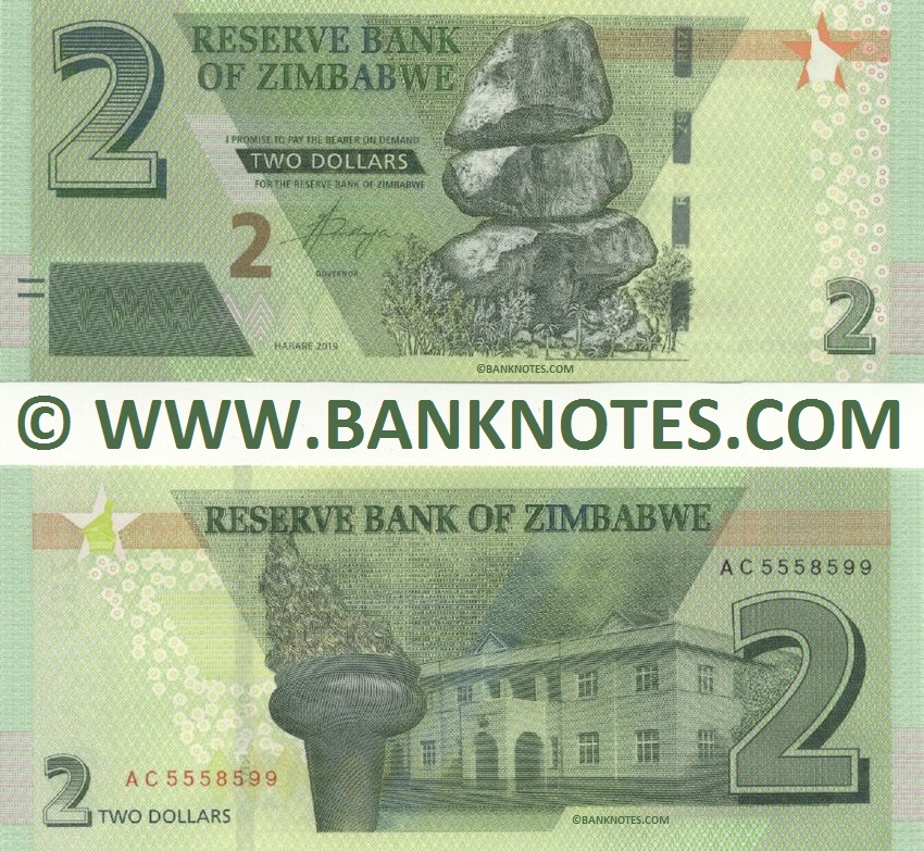 Zimbabwean Currency Banknote Gallery